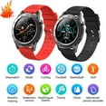thumbnail image 3 of F22U Bluetooth smartwatch GPS, suitable for men's and women's sports mode, 1.54-inch fitness exercise tracker, answering/making calls/smart reminders, 3 of 8