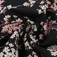 thumbnail image 3 of Janpanese Kimono Fabric DIY Sewing Craft , Black, 50x140cm, 3 of 9