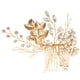 thumbnail image 2 of Peine de Pelo Nupcial Zulema Cristal, 2 of 8