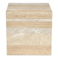 thumbnail image 5 of Moe's Home Collection Rosa Accent Table Multicolor Marble Stone Side Tables, 5 of 6