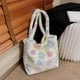 thumbnail image 5 of Bolsa de hombro de felpa a la moda de hombro portátil para damas niñas de mano de viaje JShteea Para Estrenar, 5 of 9
