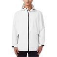 thumbnail image 1 of 32 Degrees Mens Hooded Raincoat, White, Medium, 1 of 1