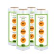 thumbnail image 6 of PSBM Hand Stretch Wrap 18 Inch x 2000 Feet 60 Gauge 192 Rolls Clear Plastic Blown Shrink Film for Packaging Moving Pallets, 6 of 9