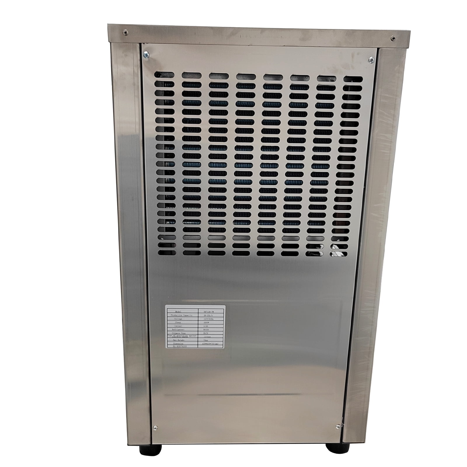 Hard Ice Cream Machine 110V Desktop Hard Ice Cream Maker with Digital Display 1600W