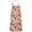 White Orange Sunflower, variant on Black Polka Dot Sunflower Pattern Apron-Garden Aprons for Women with Pockets-Cotton Linen Waterproof Kitchen Cooking Gardening Aprons Adjustable for Kitchen,Cooking,BBQ and Salon 33x27 Inch