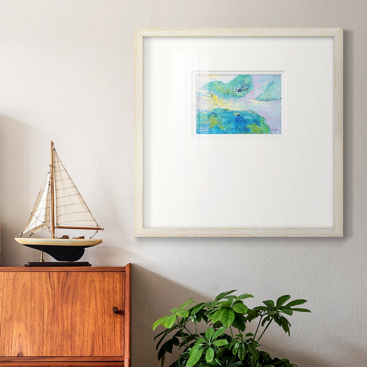 Smooth Sailing in the HeartlandPremium Framed Print