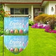 thumbnail image 3 of Wukai Happy Easter Print Garden Flag 12.5x18 Inch Double Sided Sun-resistant Rain-resistant, Wrinkle-resistant Colorfast(Only Flag), 3 of 7