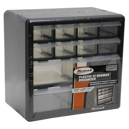 Homak 12 Drawer Parts Organizer