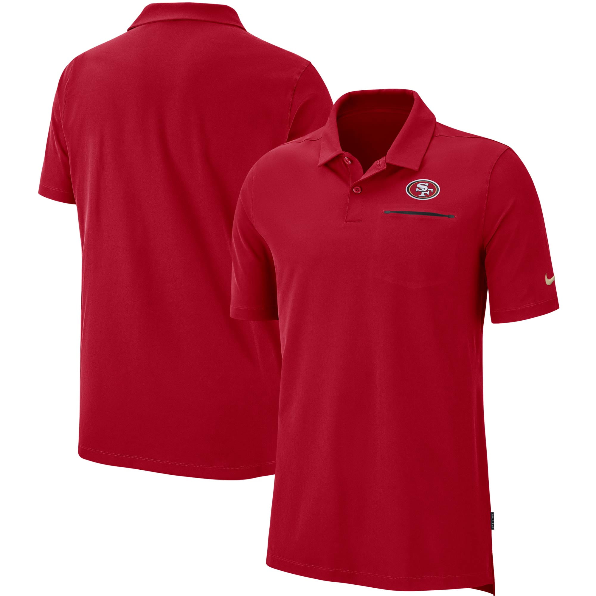 49ers nike polo