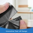 thumbnail image 4 of 300 PCS Plastic Kitchen Trash Bags,Black Sanitary Napkin Disposal Bags,Convenient Plastic Kitchen Trash Bags,Practical Grocery Bags With Handle,Usefeful Supermarket Shopping Bags, 4 of 8