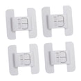 thumbnail image 3 of 4x Locks Freezer Locks portátiles de cierre automático Puerta del refrigerador más cerca para congeladores pequeños sala de estar de dormitorio en, 3 of 9