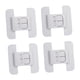 thumbnail image 3 of 4 piezas Cerraduras de nevera Cierras de puerta del congelador Portable Puerta de refrigerador fácil de bloqueo Cierre para pequeños cajones de, 3 of 9