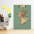 thumbnail image 6 of FMSHPON Beautiful Christmas Angel Clipboard Hardboard Wood Nursing Clip Board and Pull for Standard A4 Letter 13x9 inches, 6 of 8