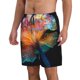 thumbnail image 2 of Fotbe Bioluminescent Underwater Flower Trajes de Baño Estampados para Hombre, Shorts de Verano de Secado Rápido, Ropa de Playa, Bañadores-Small, 2 of 6