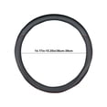 thumbnail image 3 of TIMIFIS Steering Wheel Cover Double Seam Feel Good No-Slip Handlebar Cover Steering Covers, 3 of 7