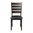 thumbnail image 3 of Synthetic Leather Side Chair Set, 20" Seat Height / Provides Comfortable Sitting, 3 of 3