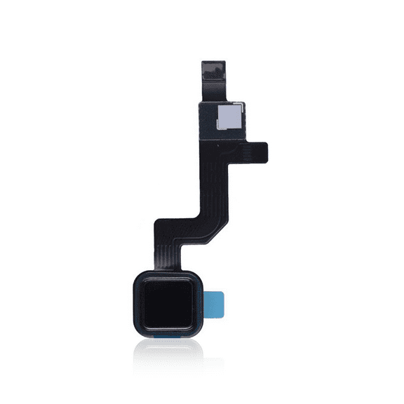 Replacement Home Button With Flex Cable Compatible For Motorola Z Force Droid (XT1650-02 / 2016) (Black)