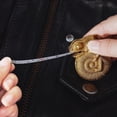 thumbnail image 4 of Chameleon Tape Measure Brass Measuring Tape Retractable for Craftsman Sewing Body Measurements (6Ft/2M), 4 of 5