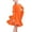 Orange, variant on YM YOUMU Girls Latin Dance Dress Long Sleeve Dancewear for Ballroom Salsa Practice