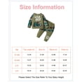 thumbnail image 2 of 18 Months Baby Boys Clothes 24 Months Boys 2PCS Camo Outfits Set Letter Print Round Neck Toddler Boys Long Sleeve Top Pants Set Green, 2 of 8