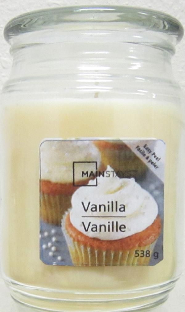 Bougie Mainstays à la vanille