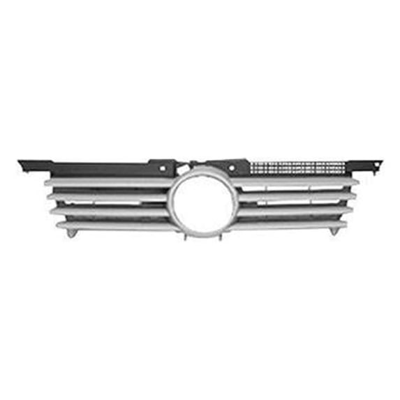 Grille & Frame Assembly Without Emblem for 1999-2008 Type 4 Volkswagen Jetta 4 Door SDN, Primed Gray