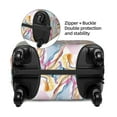 thumbnail image 4 of Haiem Abstract Marble Texture Luggage Cover Printed Suitcase Covers for Luggage Elastic Washable Suitcase Protector Fits 18-32 Inch Luggage-Large, 4 of 9