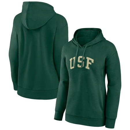 Women's Green South Florida Bulls Arch Pullover Hoodie