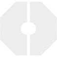 thumbnail image 4 of 30"OD x 7"ID x 12"C x 1"P Westin Architectural Grade PVC Contemporary Ceiling Medallion, Two Piece, 4 of 11