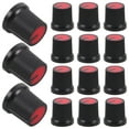 thumbnail image 3 of WEUVEB Red Plastic Volume Control Knobs with Unique Plum for Amplifiers and Audio Equipment, 3 of 5