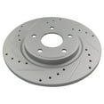 thumbnail image 4 of TRQ Rear Ceramic Brake Pad & Performance Rotor Kit, 4 of 5