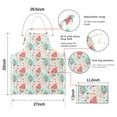 thumbnail image 7 of Colorful Mermaid Princess Pattern Apron-Garden Aprons for Women with Pockets-Cotton Linen Waterproof Kitchen Cooking Gardening Aprons Adjustable for Kitchen,Cooking,BBQ and Salon 33x27 Inch, 7 of 7