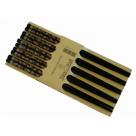 

Black wooden Chopsticks with Plum Blossoms