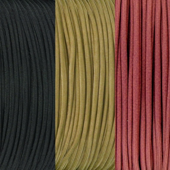 Paracord Planet College Sports Team Fan 550 Paracord Kits in Team Spirit Colors - 100 Feet Per Color