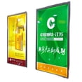 thumbnail image 3 of 48 in. LED Advertising Light Box, Set of 4 Pieces, Black Color, LED Magnetic Menu Board Signs 31.5''Wx47.3''H, 3 of 6