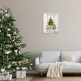 thumbnail image 6 of Stupell Industries Rustic Distressed Christmas Tree Holiday Painting White Framed Art Print Wall Art, 24 x 30, 6 of 9