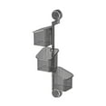 thumbnail image 1 of Wall Mounted Organizer - Suction Cup Rotating Storage Container for Kitchen Bathroom Shower Room Versatile Food Storage Solution, 1 of 8