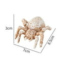 thumbnail image 3 of Halloween LED Spider Night Light - 3.3" Glow-in-the-Dark Plastic Spider Decor for Halloween Party, Home & Outdoor Decoration - Battery Operated Electronic Candle Light Prop, 3 of 6