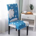 thumbnail image 2 of Cubre Silla Yotijar Retro Estiramiento Floral 1, 2 of 10