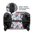 thumbnail image 4 of Kdxio I Love USA Pattern Luggage Cover for Travel,Elastic and Durable,Fits 18-32 Inch,Anti-Scratch Suitcase Protector, 4 of 9