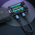thumbnail image 2 of U3 USB Tester Current Voltage Meter QC5 PD3.0 2.0 Fast Charging Protocol, 2 of 7