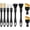 8pc Black White Brown Basic, variant on 8 PCS Car Detailing Brush Set, Car Interior Cleaning Brush Kit, Soft Detail Brushes for Air Vents, Dashboard, Leather, Center Console, Seat Gaps, Wheels and Exterior