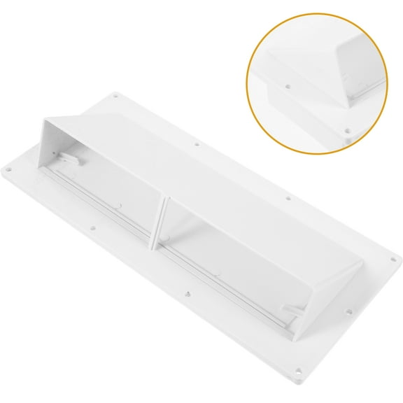 GOOHOCHY Waterproof Rv Vent White ABS 1Pcs