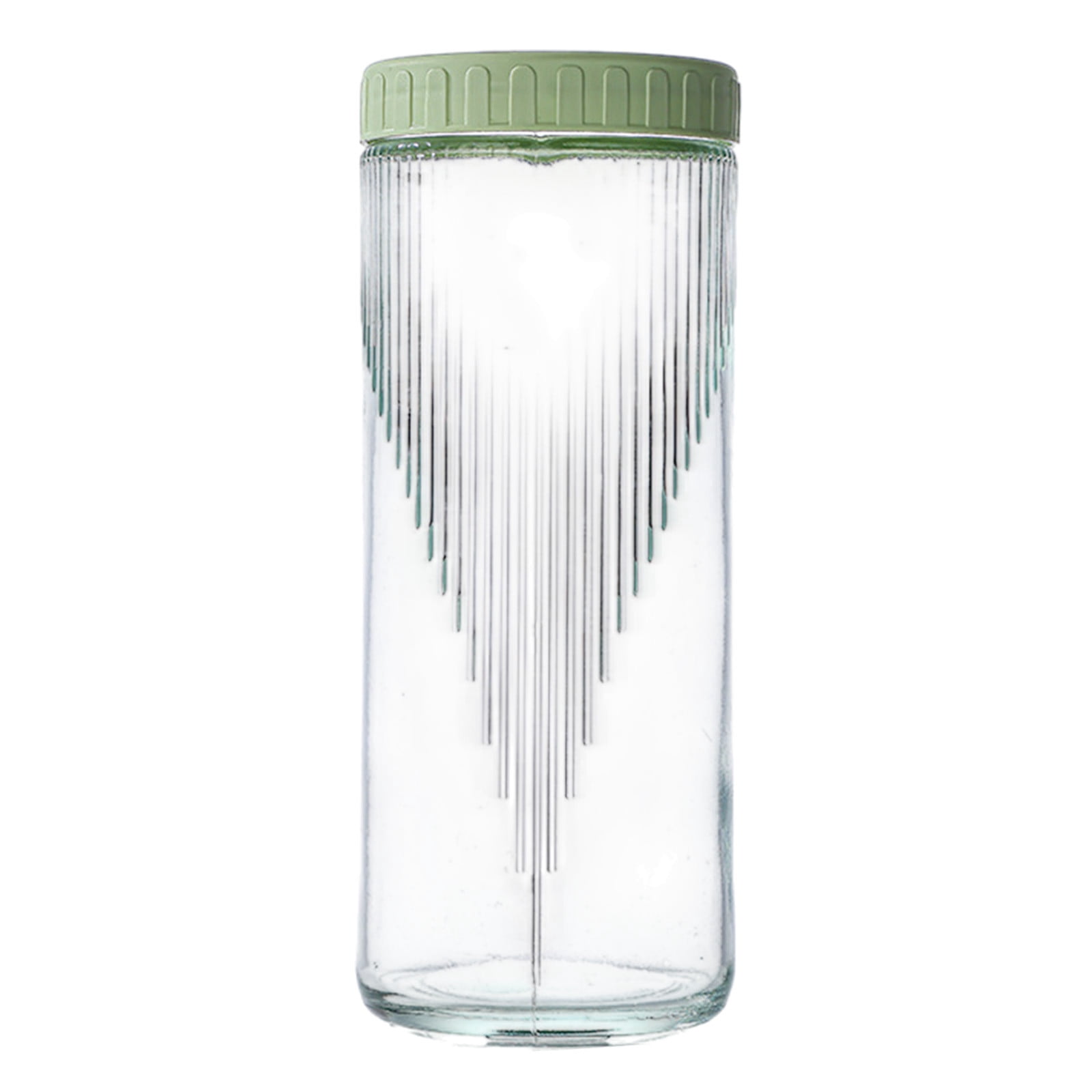 bbymog Home Storage Stackable Paw Glass Jars Wetproof Sealed Glass Storage Jar Kitchen Snacks Dried Fruit Food Storage Jar Transparent Portioning with Lid Storage Jar