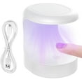 thumbnail image 1 of Mini lámpara UV para uñas de gel, estilo americano, secador de uñas profesional, lámpara UV LED USB portátil para esmalte semipermanente, máquina para salón de manicura y pedicura., 1 of 5