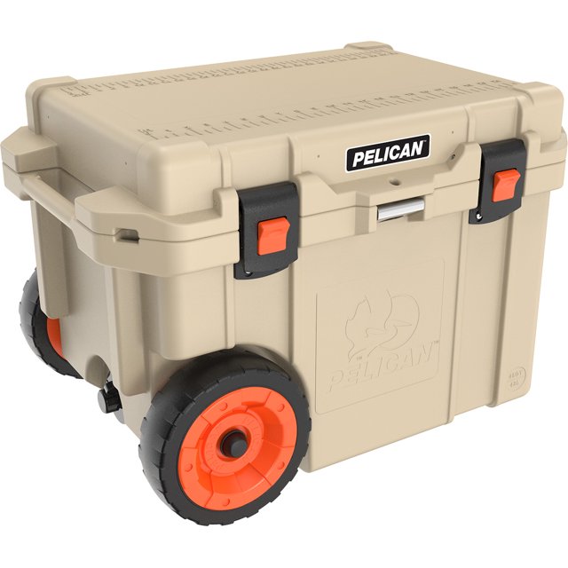 Hielera Pelican 45 Qw Cooler Original con Ruedas Arena 45 QT con Ruedas