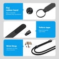 thumbnail image 4 of [Nouvelle Version] Sangle de Phalange pour Oculus Quest 1/Oculus Rift S Accessoires de Poignée de Contrôleur Tactile avec Sangle de Poignet Réglable (1 Paire, Ne Convient Pas au Quest 2), 4 of 7