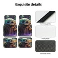 thumbnail image 4 of 4 Pieces Car Floor Mat Set Ba-by Yoda Protection Full Sets Universal Fit for SUV Sedans Vans Trucks, 4 of 7
