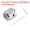 Silver, variant on Uxcell 2PCS Guitar Knobs Metal, Volume Tone Control Dome Knobs 1/4" Potentiometer Knobs with Set Screw, Silver