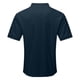 thumbnail image 4 of Blusa de manga corta con cuello alto y cremallera para hombre - Camisa informal de poliéster liso - Oficina/cita/fiesta de verano, 4 of 5